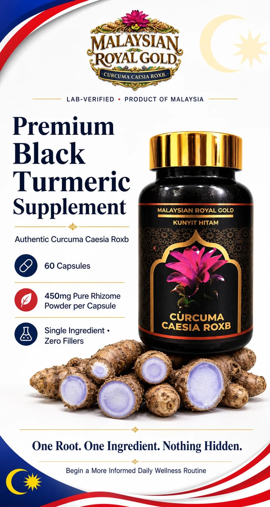 Curcuma Caesia Roxb Capsules: Product Introduction