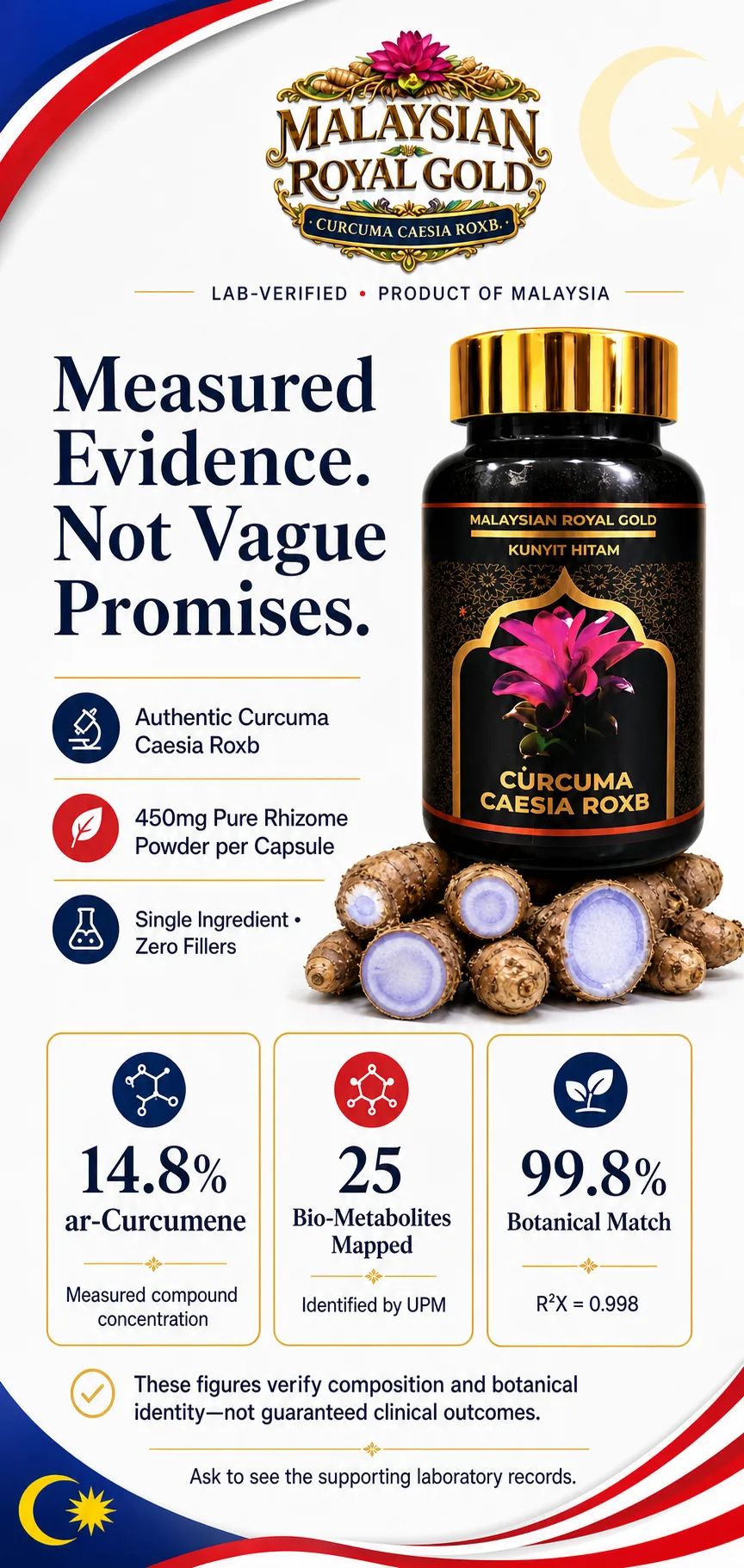Curcuma Caesia Roxb Capsules: Lab-Verified Scientific Testing